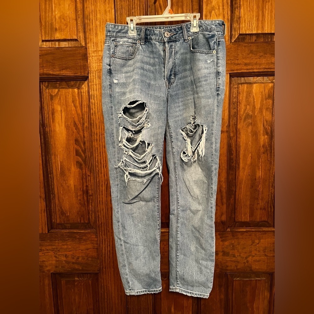 American Eagle Outfitters Tomgirlβ Blue Denim Size 6